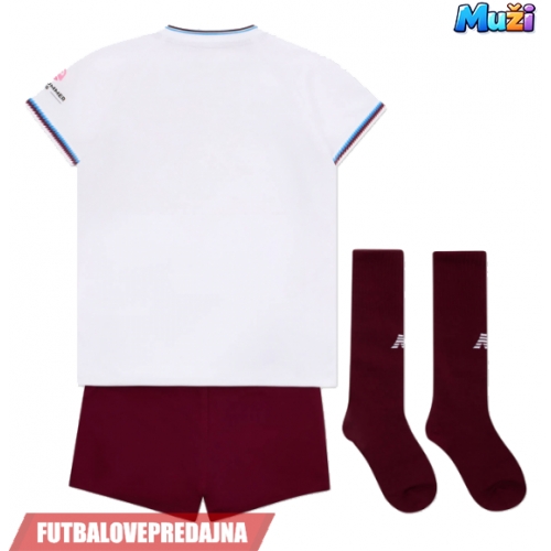 Lacne Muži Futbalové dres West Ham United 2026-27 Krátky Rukáv - Preč